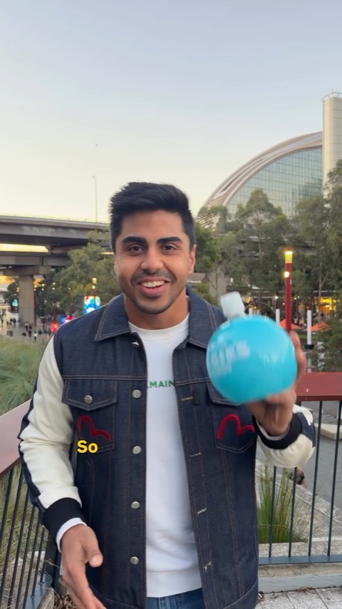 BuzzBallz beverage UGC video by Sydney creator Avish Lamba